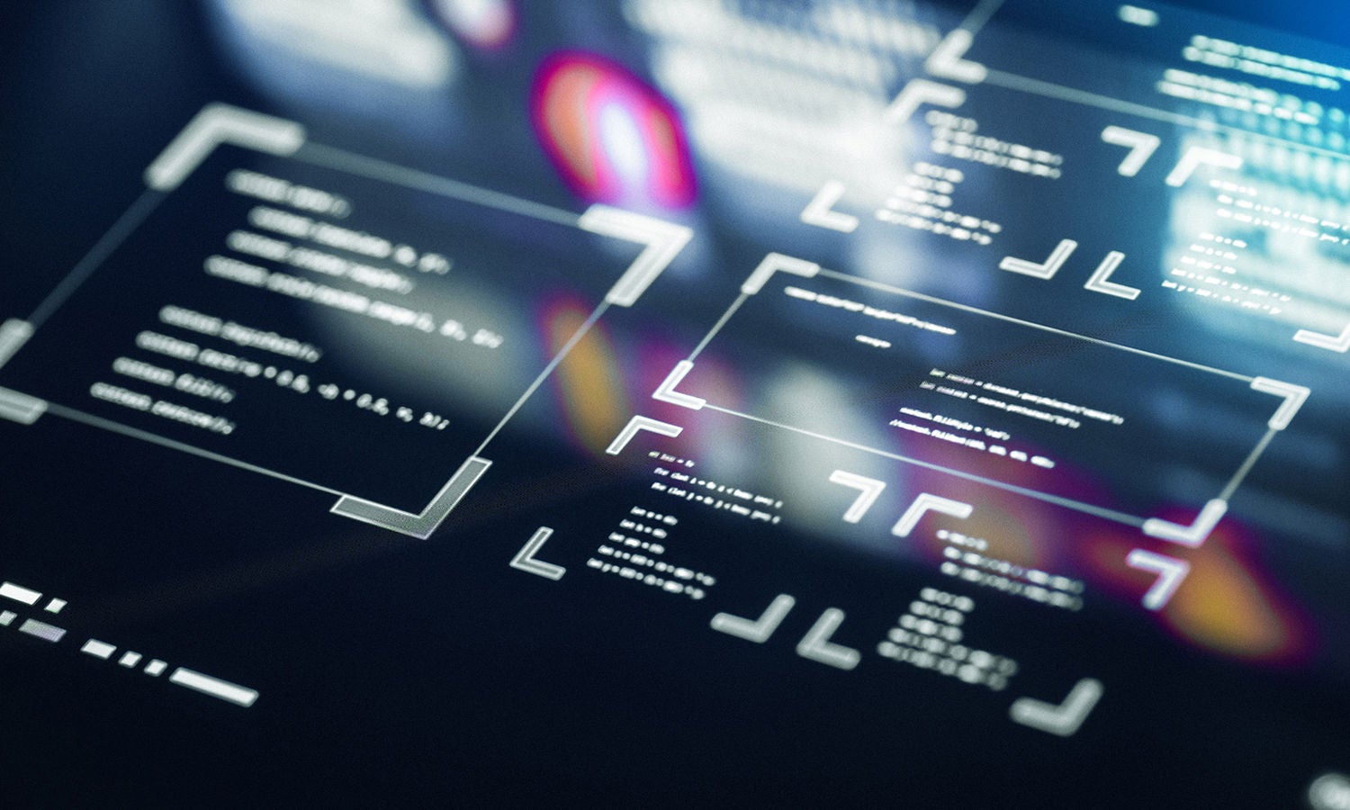 High tech user interface